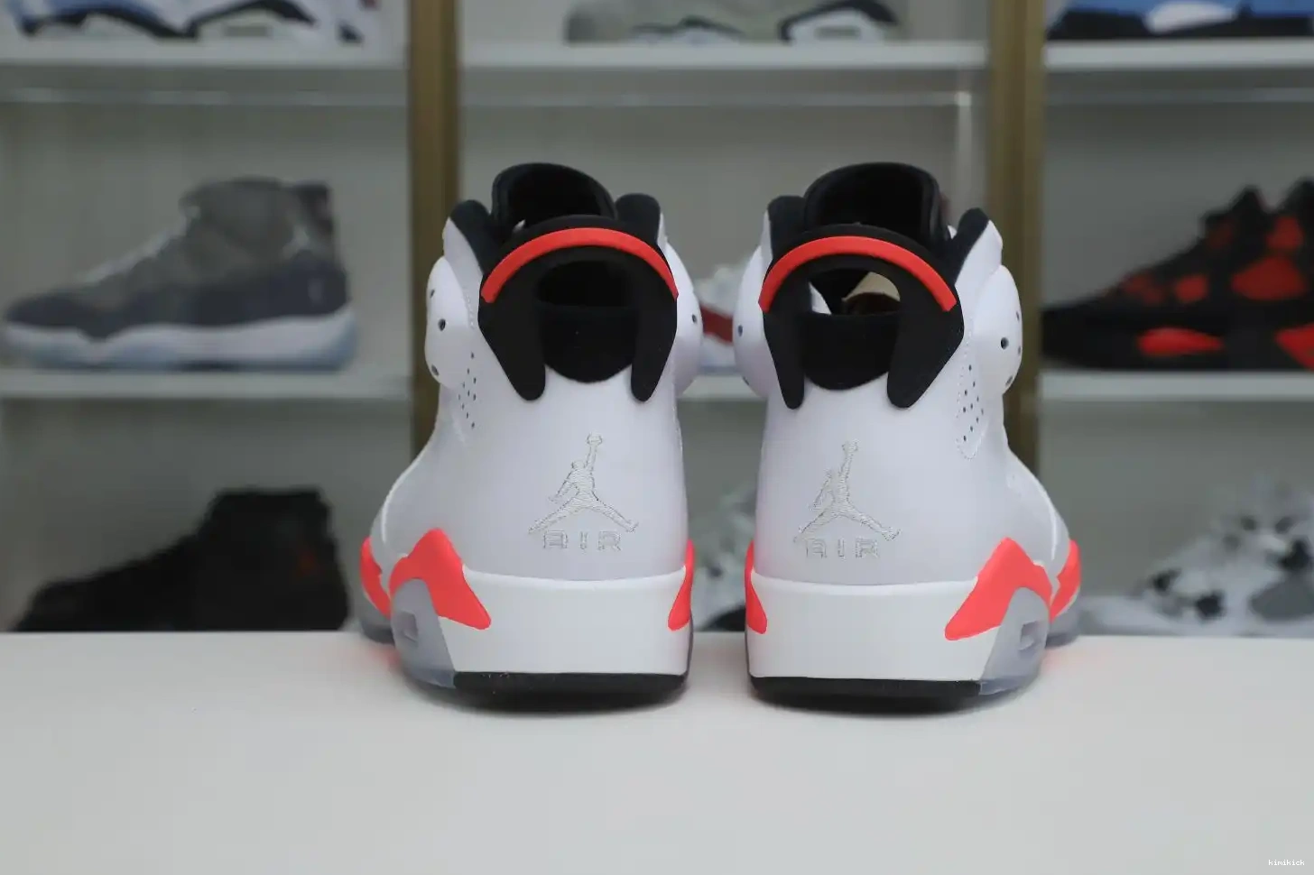 Jordan Retroinfrared Air White Kimikick 6 0527